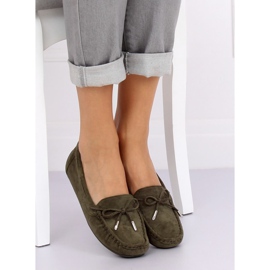 Verde Mocasines de mujer R812 Verde 3