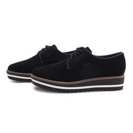 Zapatos con cordones negros de Paulette 3