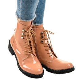 Botas altas de mujer rosa XW37278 1