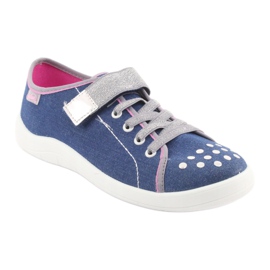 Calzado infantil befado 251Q109 azul rosa gris 1