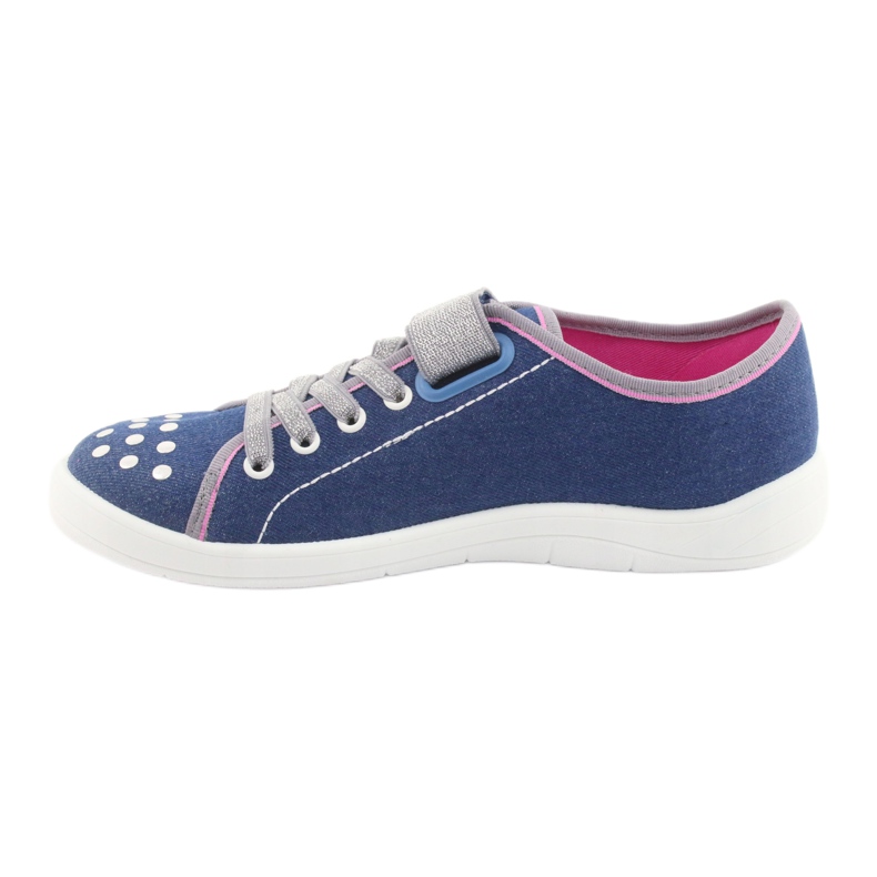 Calzado infantil befado 251Q109 azul rosa gris 2