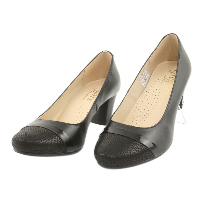 Zapatos para mujer Gregors 650 negro 3