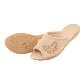 Zapatos de mujer befado pu 256D013 beige 5