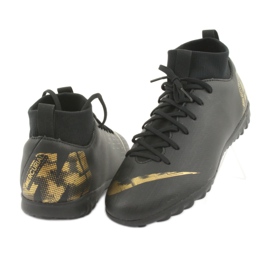 Zapatillas de fútbol Nike Mercurial SuperflyX 6 Academy Gs Tf Jr AH7344-077 negro 3