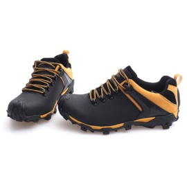 Botas Trekking Piel Nat HLD911 Negro 4