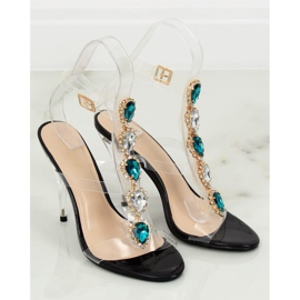 Sandalias negras en un KSL701 negro II-GAT negro 1