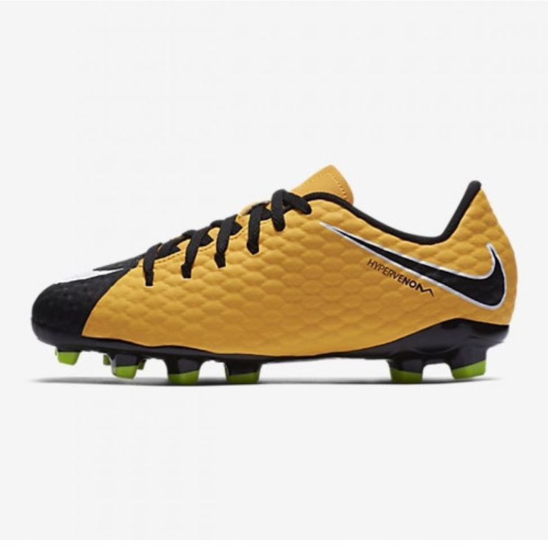 Nike Hypervenom Phelon Iii Fg Jr 852595801 amarillo zapatos 1 Nike Hypervenom Phelon Iii Fg Jr 852595801 amarillo zapatos 1