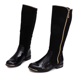Bota calada 6792 Negro 1
