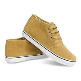 Zapatillas High Y009 Camel Suede marrón 4