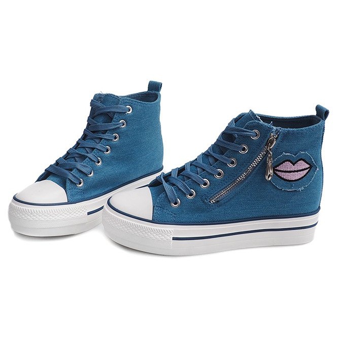 Zapatillas High Denim K3031 Azul Marino 1