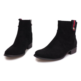 Botines de ante Jodhpur 8H8588 Negro 2