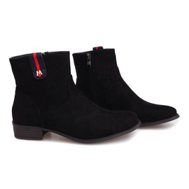 Botines de ante Jodhpur 8H8588 Negro 1