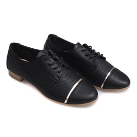 Zapatos de Jazz calados para mujer 6-154 Negro 1