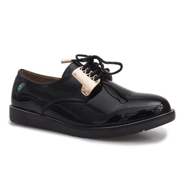 Zapatos lacados negros de Rose 2