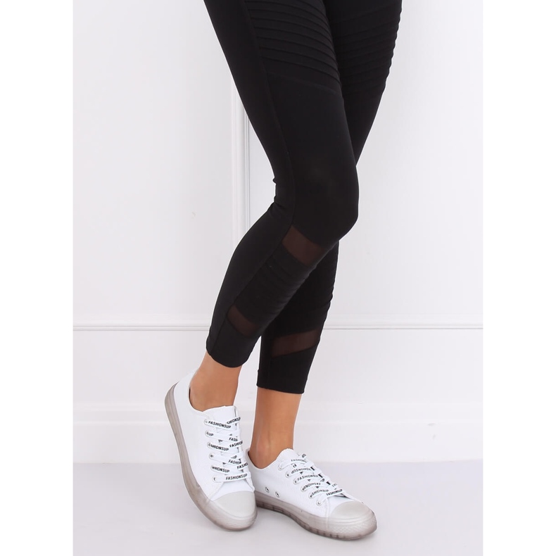 Zapatillas de mujer blancas y grises B111-2 BLANCO / GRIS 1