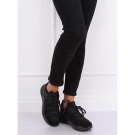 Negro AB-91 Zapatillas deportivas negras 2
