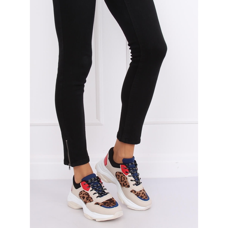Zapatilla deportiva multicolor YY-01 Leopard 1