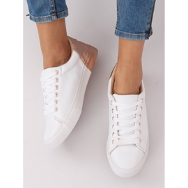 Zapatillas de mujer blancas y champán A88-29 W-CHAMPAGNE blanco multicolor 2 Zapatillas de mujer blancas y champán A88-29 W-CHAMPAGNE blanco multicolor 2