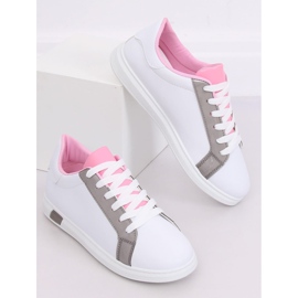 Zapatillas de mujer W-3116 Grey blanco 3