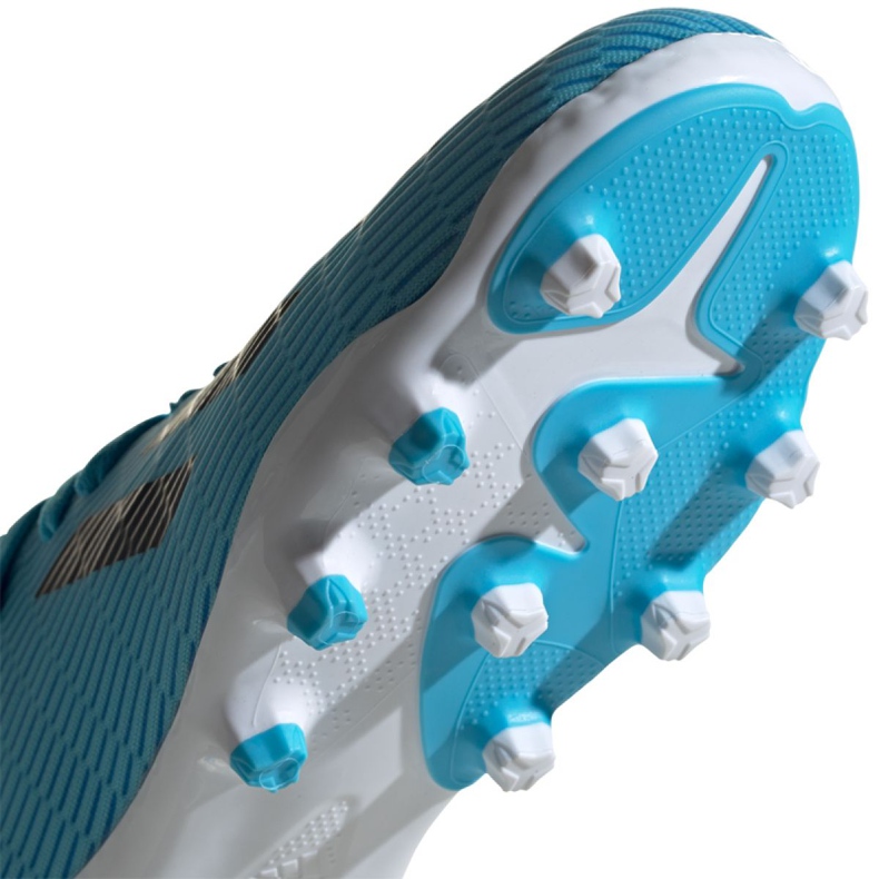 Botas de fútbol adidas X 19.3 Mg Jr EF7550 azul azul 2