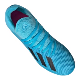Botas de fútbol adidas X 19.3 Mg Jr EF7550 azul azul 5