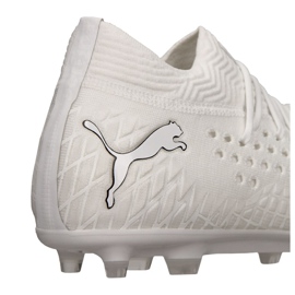 Zapatillas de fútbol Puma Future 4.1 Custom Fg / Ag M 106106 01 blanco blanco 4