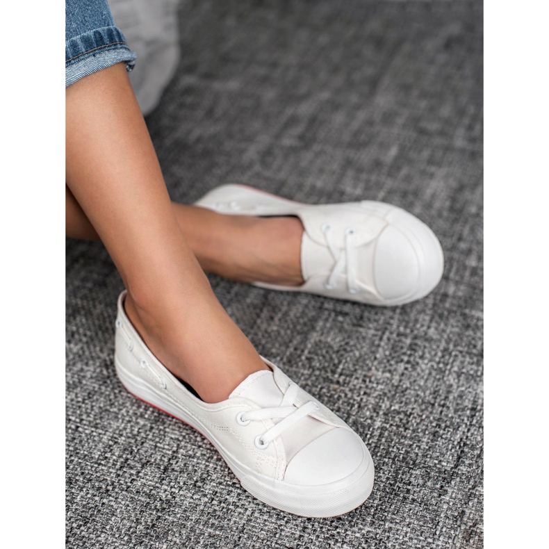 J. Star Zapatillas bajas con estilo blanco 1