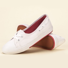 J. Star Zapatillas bajas con estilo blanco 3
