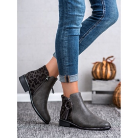 Filippo Botas elegantes con cremallera. gris 1 Filippo Botas elegantes con cremallera. gris 1