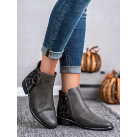 Filippo Botas elegantes con cremallera. gris 2 Filippo Botas elegantes con cremallera. gris 2