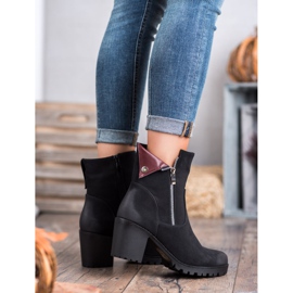 Botas VINCEZA negras negro 5