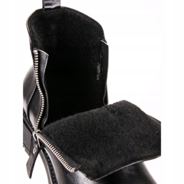 Vinceza Botines bajos con cremallera negro 1 Vinceza Botines bajos con cremallera negro 1