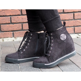 Zapatillas caladas XW36236 Black negro 2