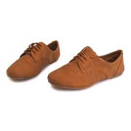 Zapatos Jazz Calados 219 Camel marrón 1