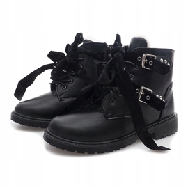 Botas extravagantes cálidas TL0129-1 Negro 2