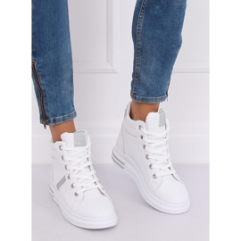 Zapatillas blancas CB-19078 BLANCO / PLATA 1