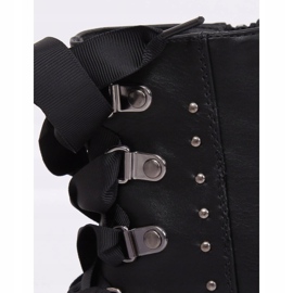 Botas militares negras HQ977 Black negro 1 Botas militares negras HQ977 Black negro 1