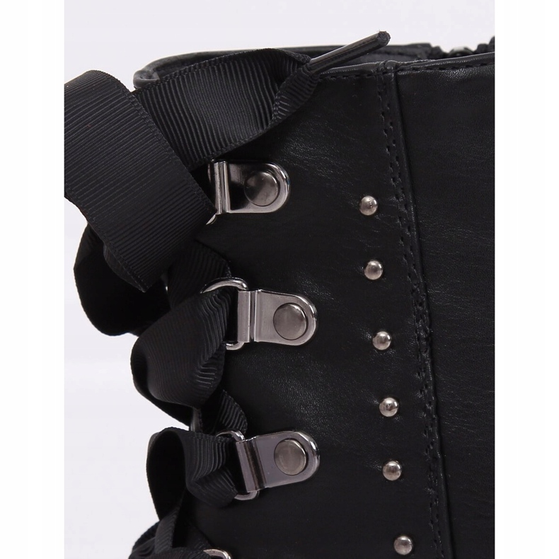 Botas militares negras HQ977 Black negro 1 Botas militares negras HQ977 Black negro 1