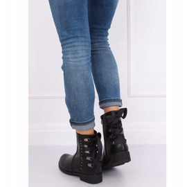 Botas militares negras HQ977 Black negro 2 Botas militares negras HQ977 Black negro 2