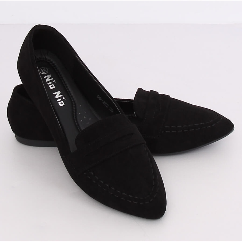 Mocasines de mujer negros 99-262 Black 1 Mocasines de mujer negros 99-262 Black 1