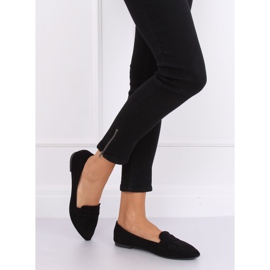 Mocasines de mujer negros 99-262 Black 3