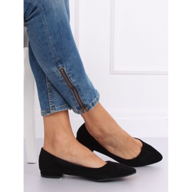 Bailarinas con puntera almendra negra RC-76 Negra negro 1