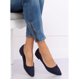 Bailarinas con puntera almendra azul marino RC-76 Navy 1