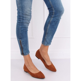 Bailarinas con puntera de almendra RC-76 Camel marrón 2 Bailarinas con puntera de almendra RC-76 Camel marrón 2