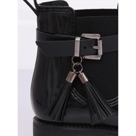 Negro Botas Jodhpur PT-119 Negro 4
