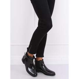 Negro Botas Jodhpur PT-119 Negro 5