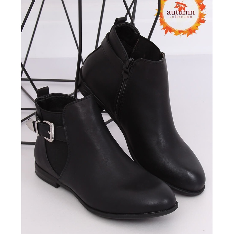 Negro Botas Jodhpur C206-1 Negro 1 Negro Botas Jodhpur C206-1 Negro 1