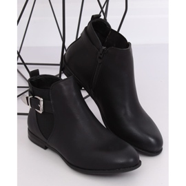 Negro Botas Jodhpur C206-1 Negro 3