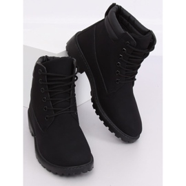 Botas de madera de mujer negras W-3033 Black negro 4