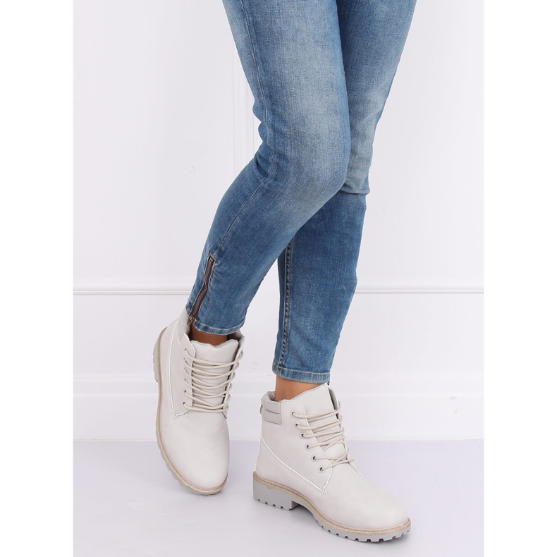 Botas de madera grises para mujer W-3033 Gris 1 Botas de madera grises para mujer W-3033 Gris 1